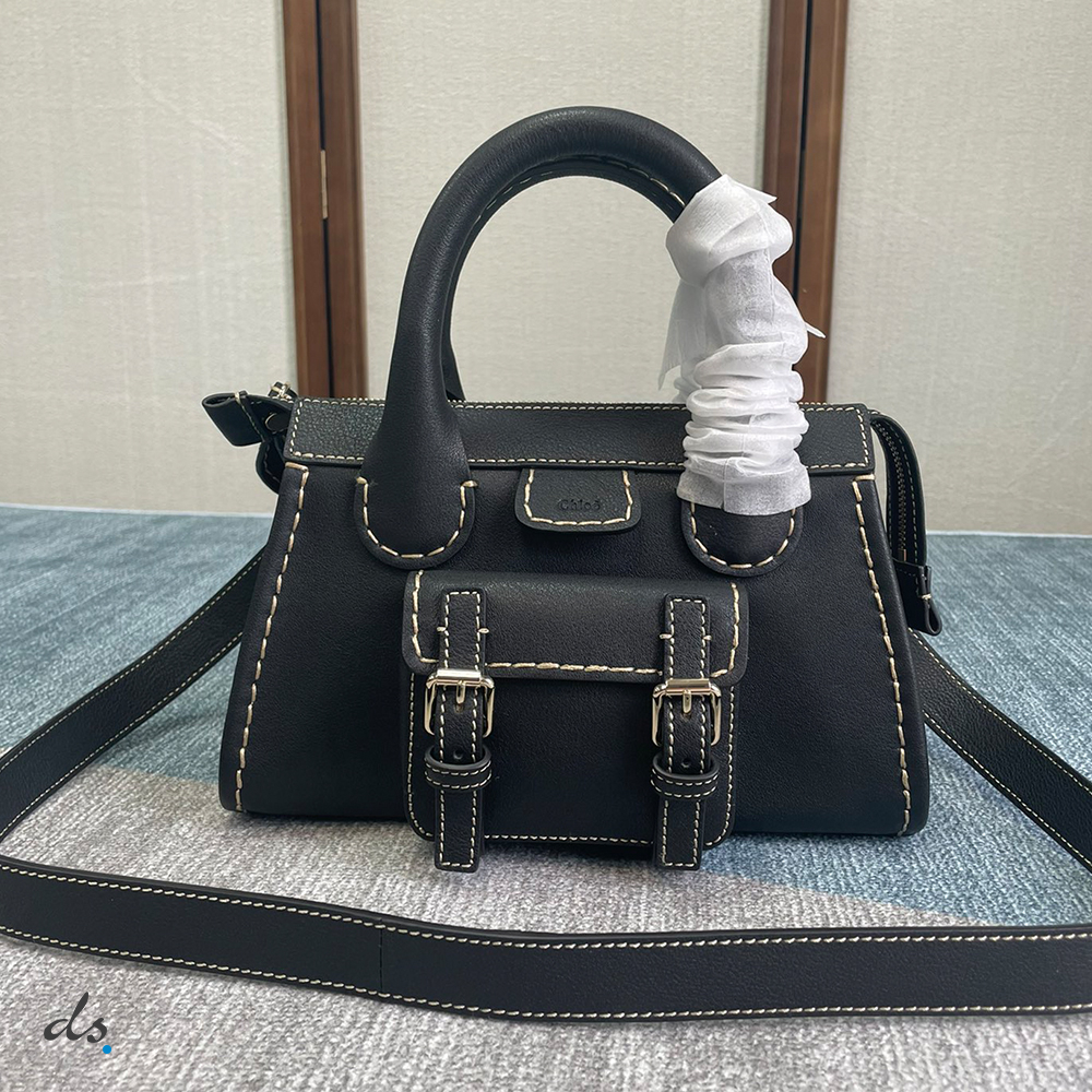 Chloe edith mini bag black (2)