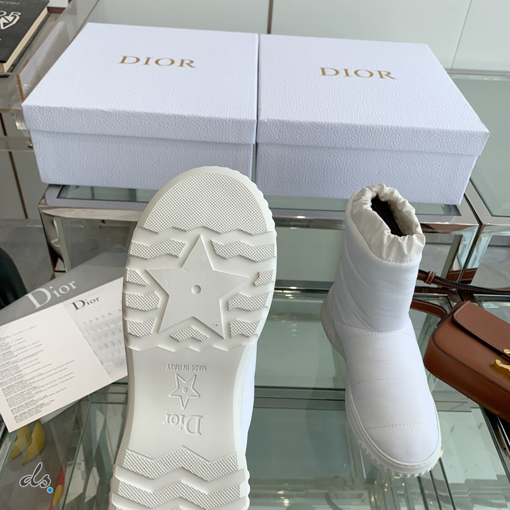 DIOR FROST ANKLE BOOT WHITE (6)