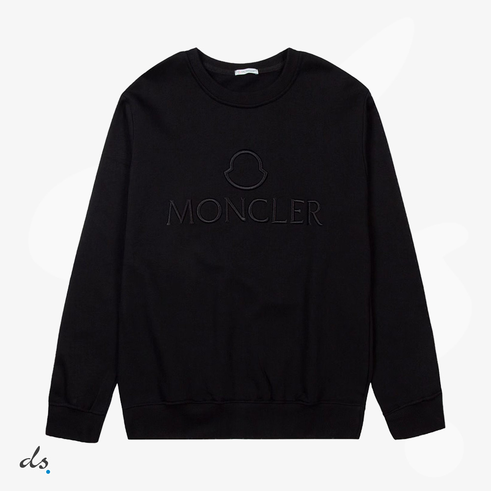 Moncler Logo Outline Embroidered Sweatshirt (1)