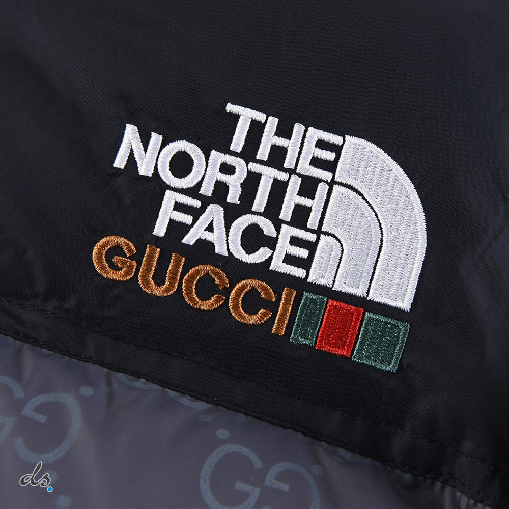 THE NORTH FACE X GUCCI 1996 RETRO NUPTSE JACKET GREY (6)