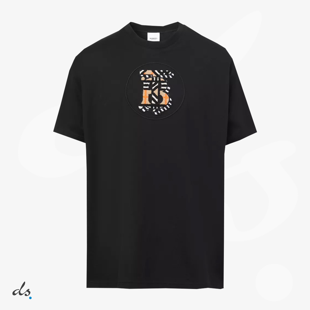 Burberry Monogram Motif Cotton Oversized T-shirt (1)