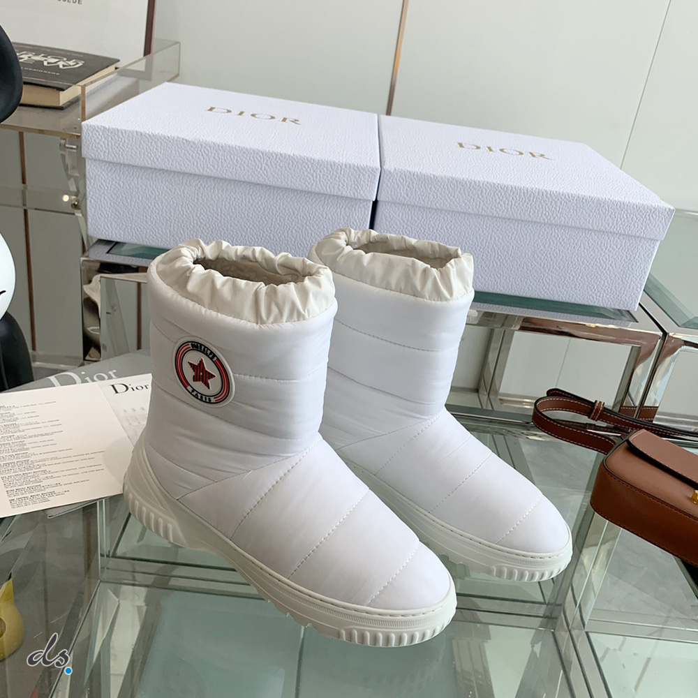 DIOR FROST ANKLE BOOT WHITE (3)