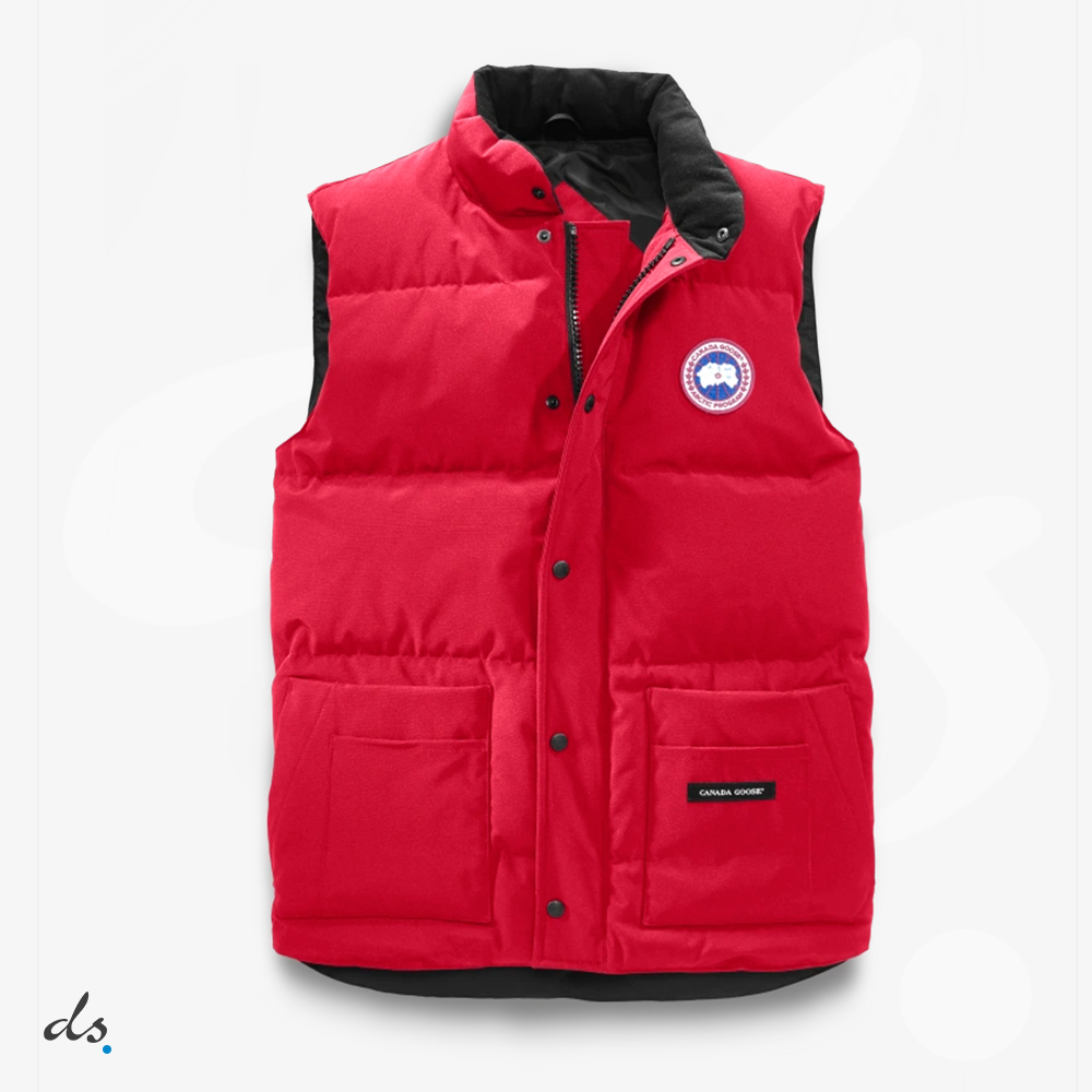 amizing offer Canada Goose Freestyle Crew Vest Red