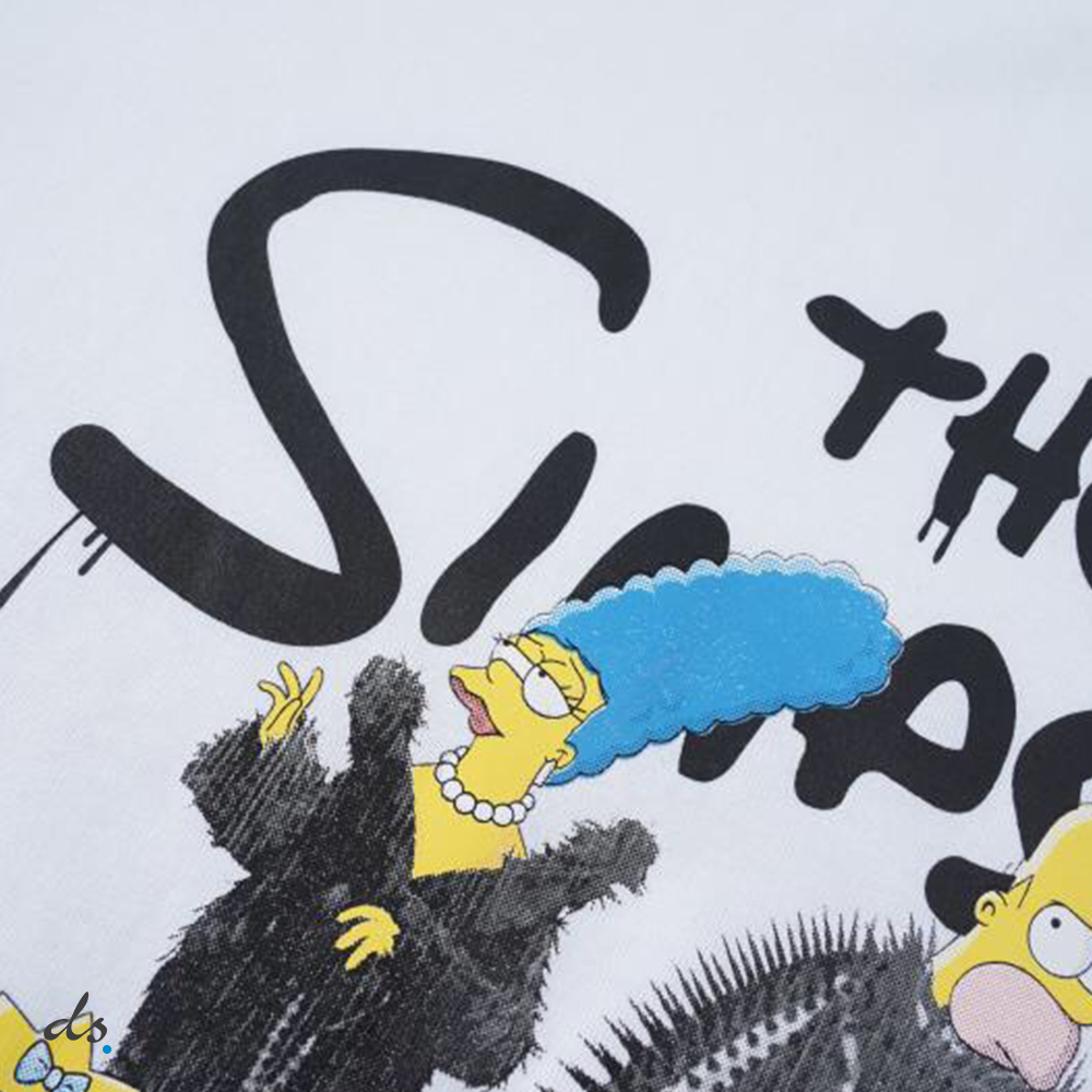 BALENCIAGA THE SIMPSONS TM & © 20TH TELEVISION T-SHIRT OVERSIZED IN WHITE (2)