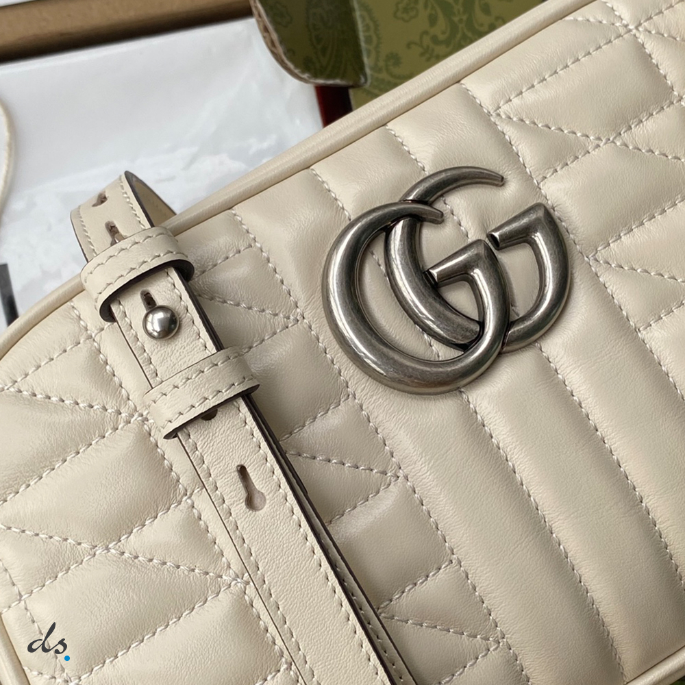 Gucci GG Marmont small shoulder bag White (7)