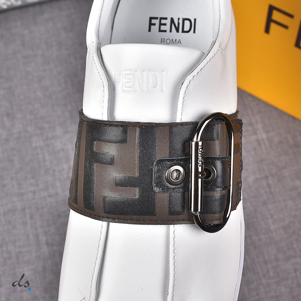 Fendi Signature White leather sneakers (2)