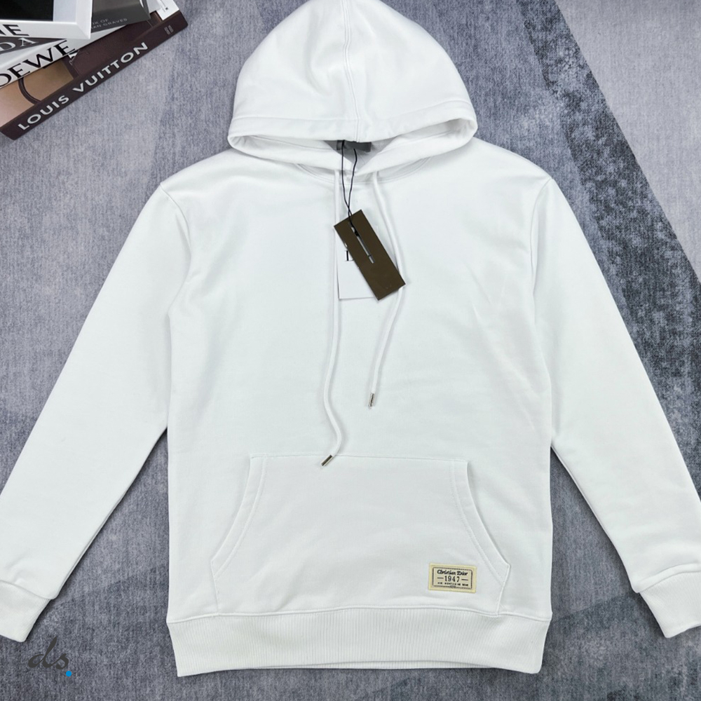 DIOR RELAXED-FIT CD 1947 HOODED SWEATSHIRT (2)