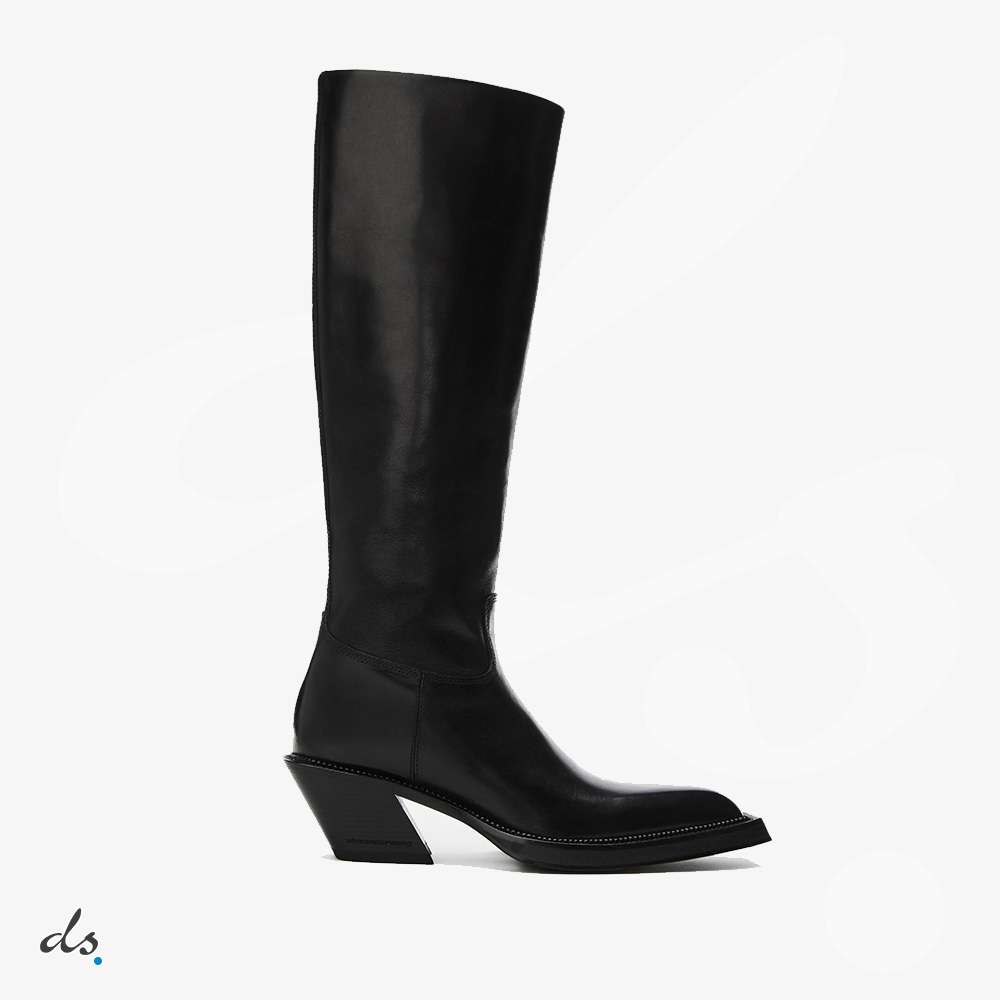 amizing offer Alexander Wang donovan riding boot in leather
