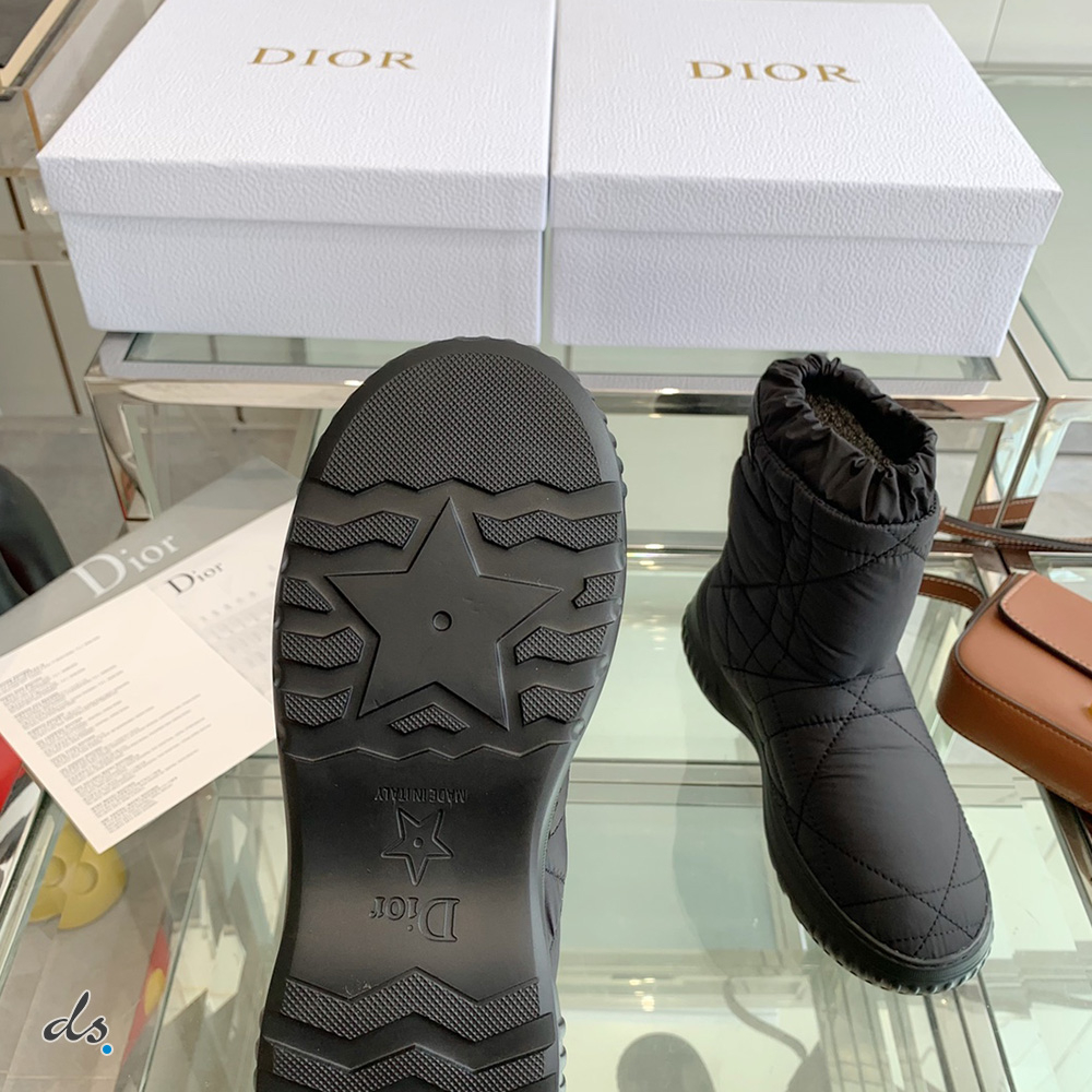 DIOR FROST ANKLE BOOT BLACK (5)