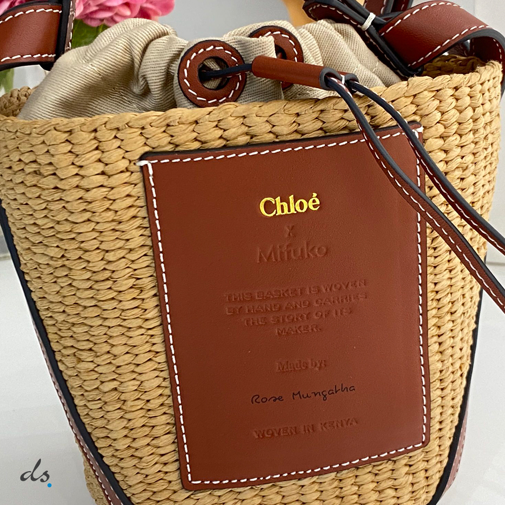 Chloe small basket sepia  brown (3)