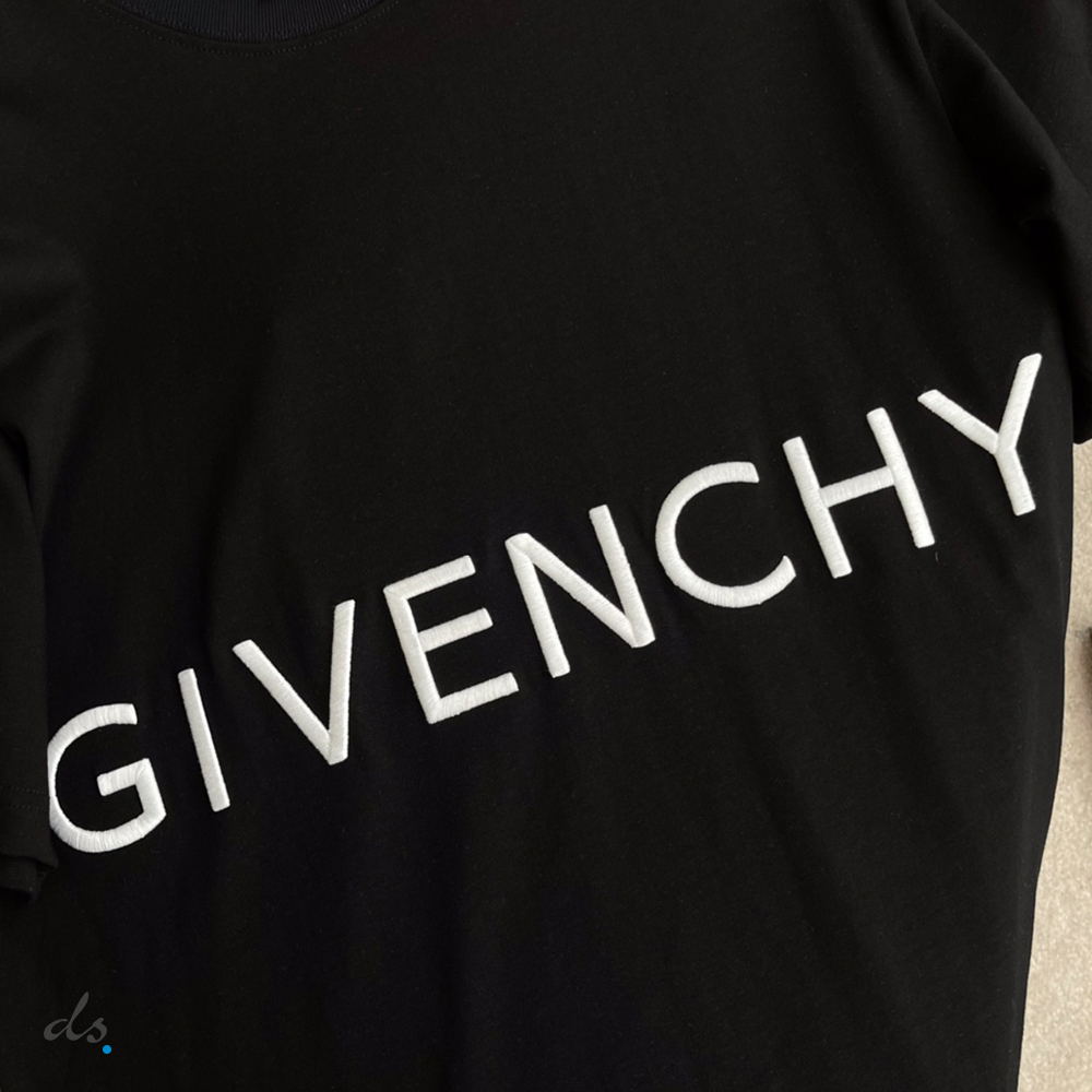 GIVENCHY 4G embroidered slim fit t-shirt (6)