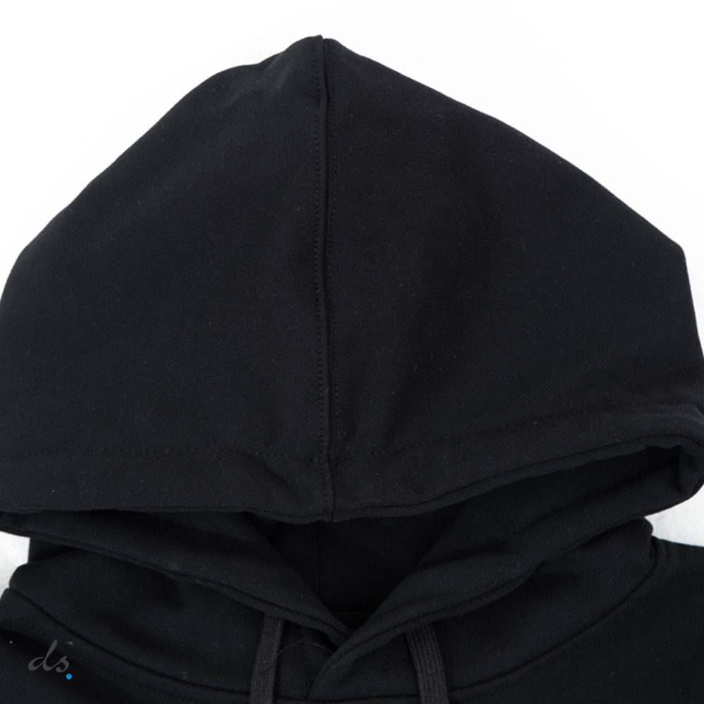 GUCCI Hooded sweatshirt with Interlocking G Black (3)