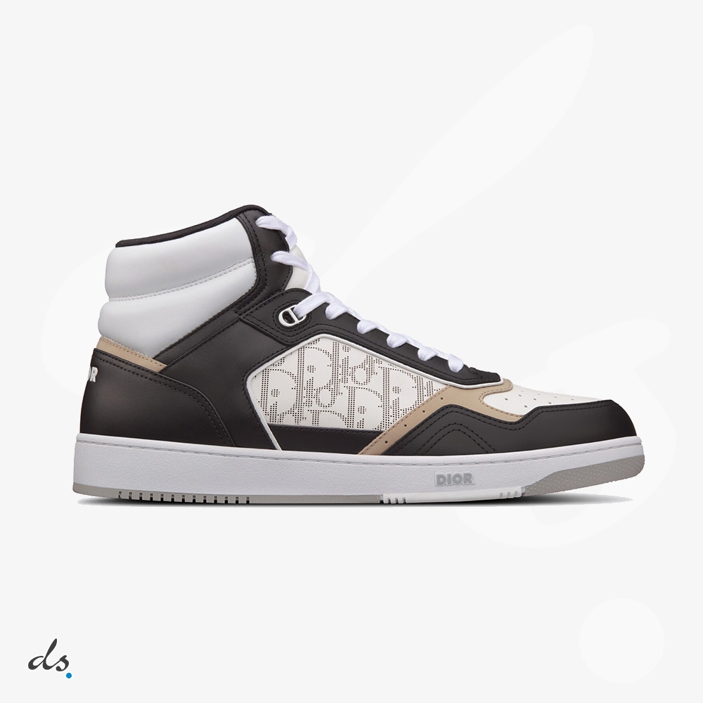 amizing offer DIOR B27 HIGH-TOP SNEAKER BLACK AND BEIGE