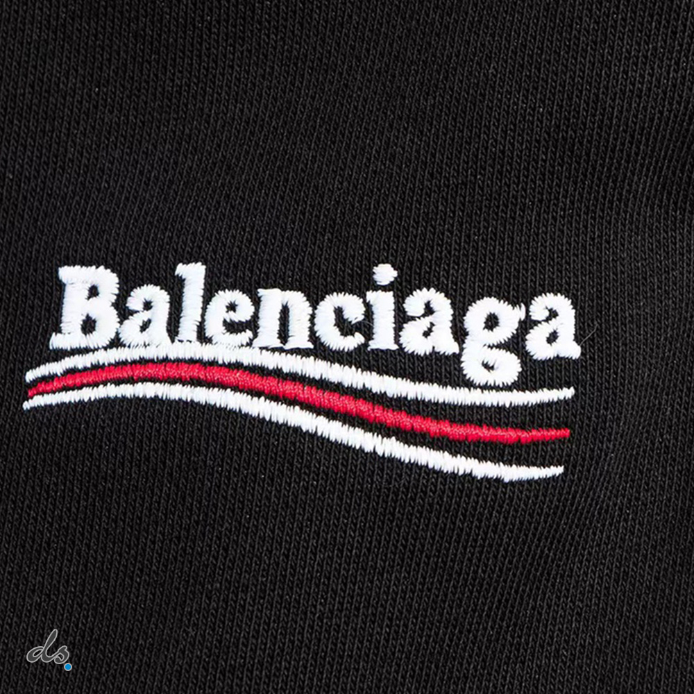 BALENCIAGA MENS POLITICAL CAMPAIGN JOGGING PANTS IN BLACK (5)