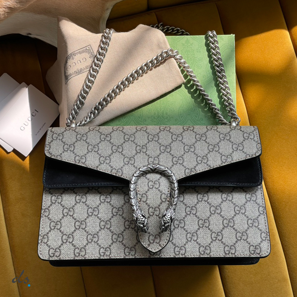 Gucci Dionysus GG small shoulder bag Black (2)