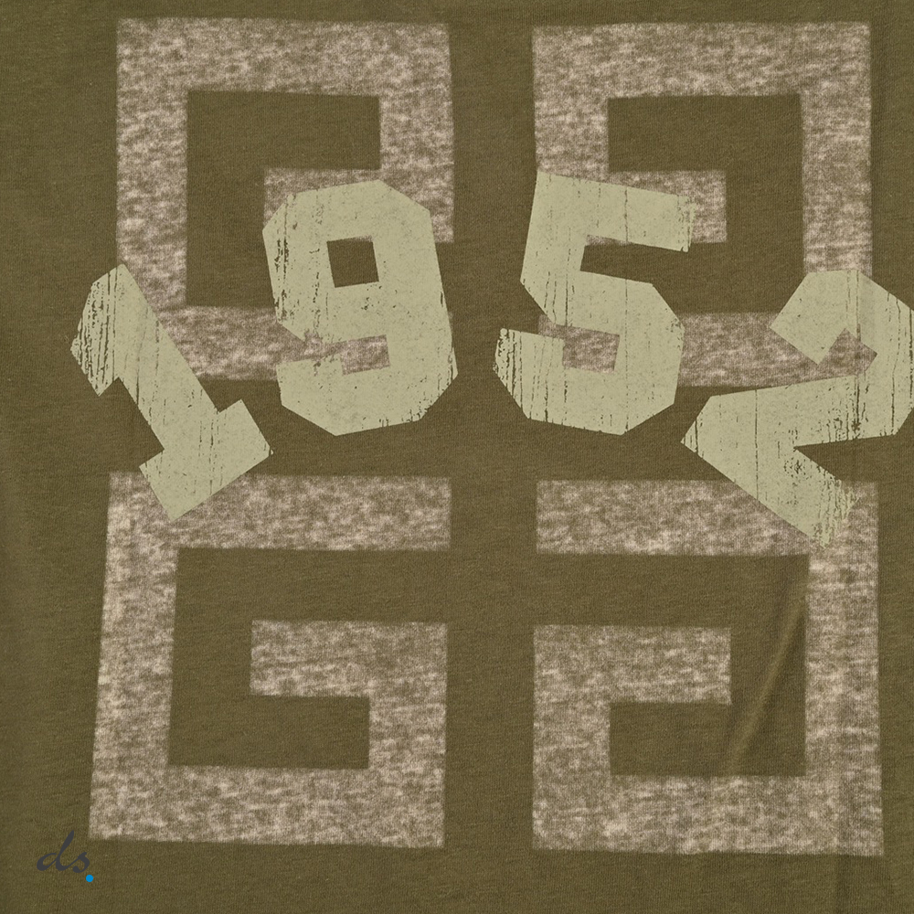 GIVENCHY 1952 printed t-shirt (7)