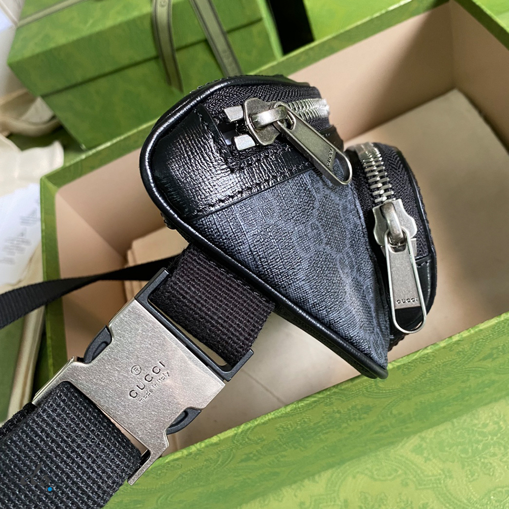 Gucci Belt bag with Interlocking G Black (6)