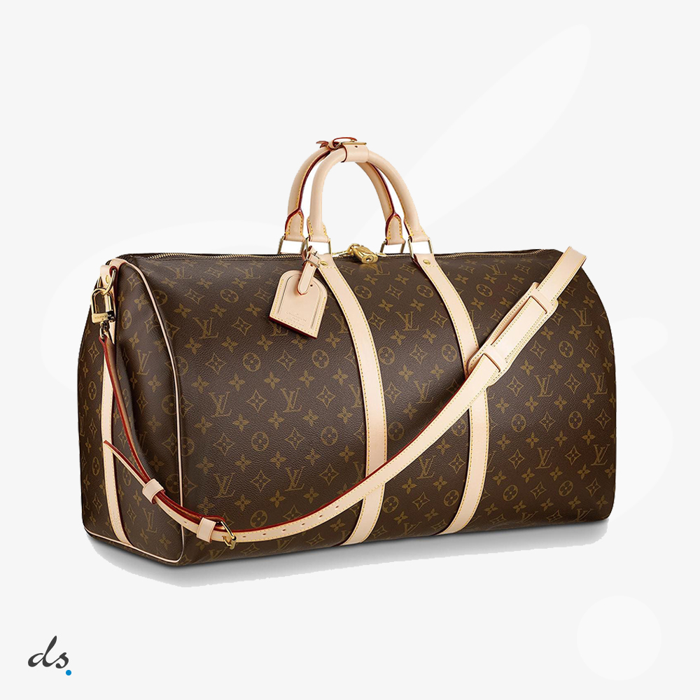 amizing offer Louis Vuitton Keepall Bandouliere Monogram 55 Brown