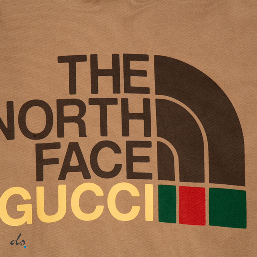 The North Face x Gucci cotton sweatshirt Brown (5)