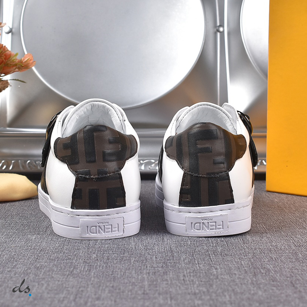 Fendi Signature White leather sneakers (4)