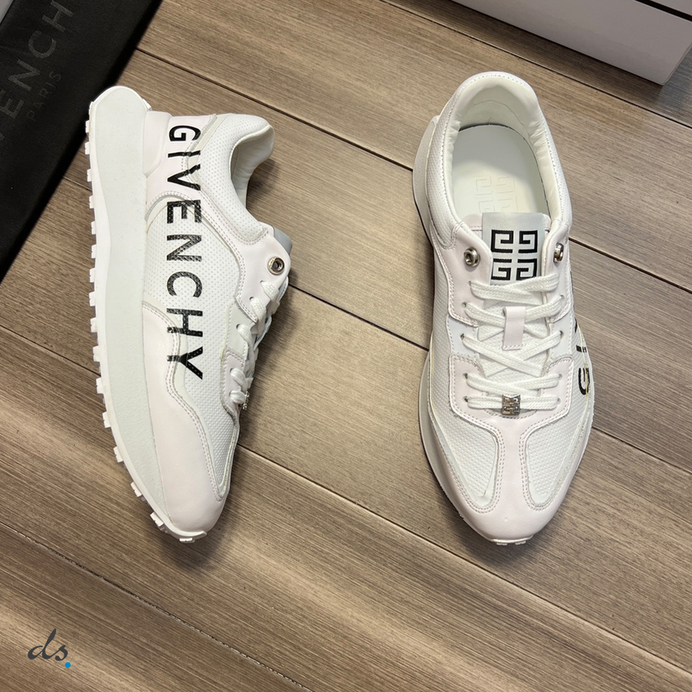 GIVENCHY GIV Runner sneakers in perforated leather White (6)
