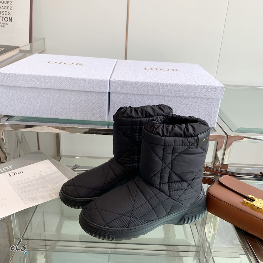 DIOR FROST ANKLE BOOT BLACK (2)