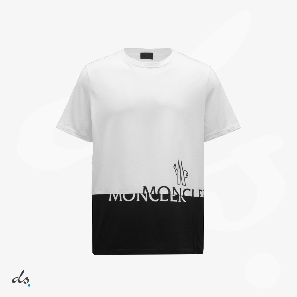 Moncler Large Lettering T-Shirt White (1)
