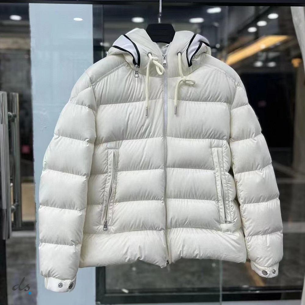 Moncler Cardere Short Down Jacket White (2)