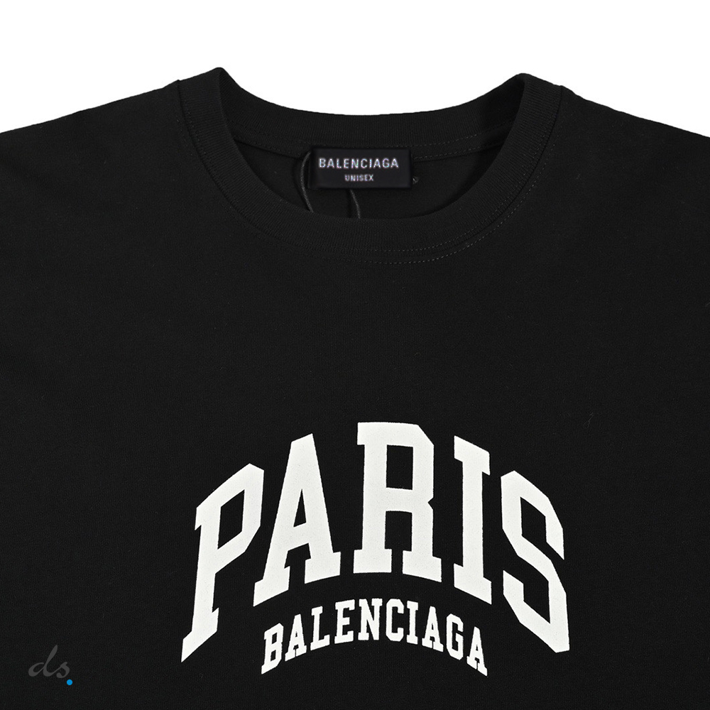 BALENCIAGA CITIES PARIS T-SHIRT MEDIUM FIT IN BLACK (3)