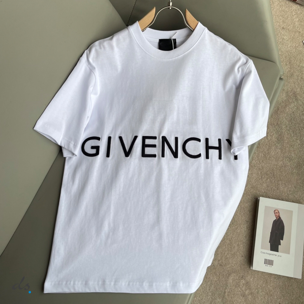 GIVENCHY 4G embroidered slim fit t-shirt (9)
