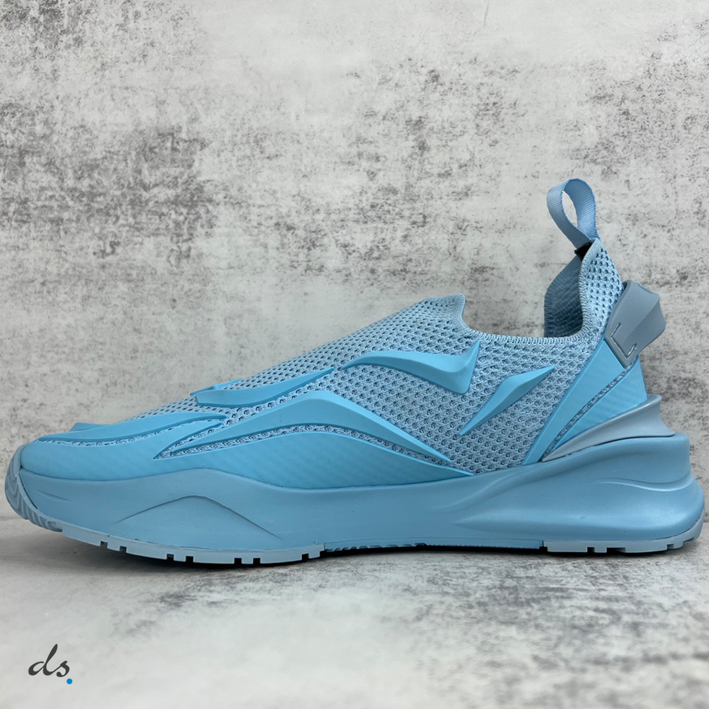 Fendi Flow Light blue mesh running sneakers (5)