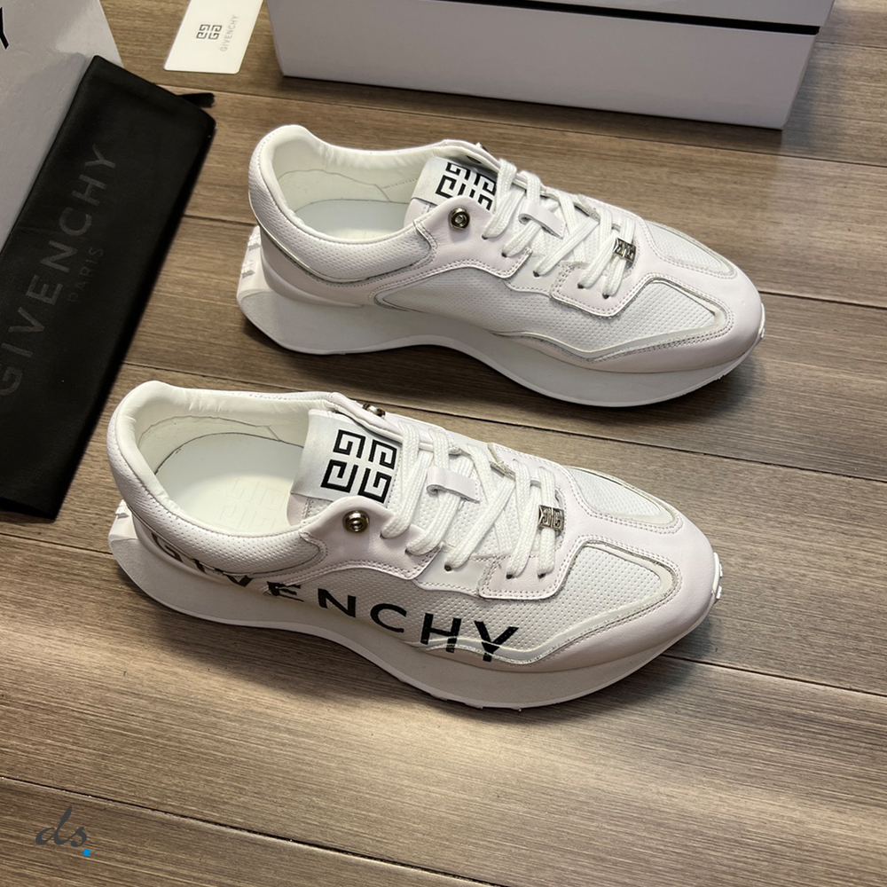 GIVENCHY GIV Runner sneakers in perforated leather White (7)
