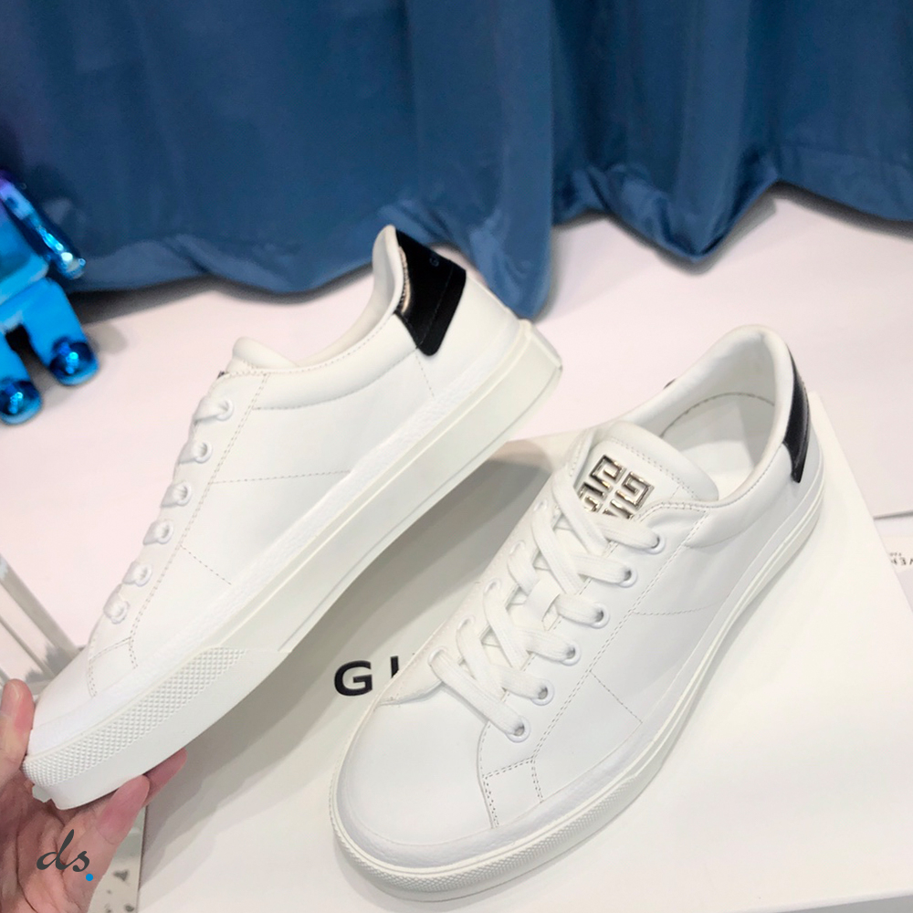 GIVENCHY Sneakers City sport in two tone leather (5)