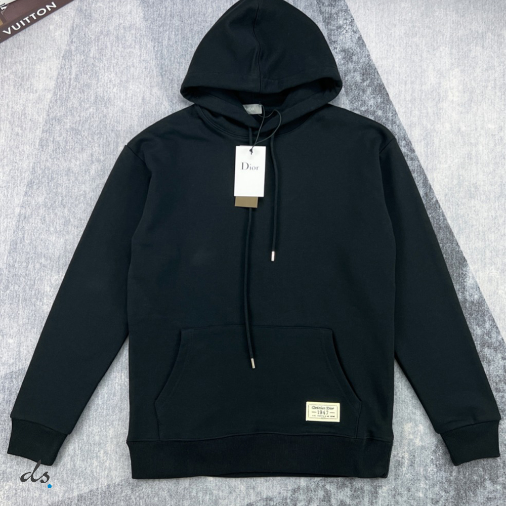 DIOR RELAXED-FIT CD 1947 HOODED SWEATSHIRT (4)