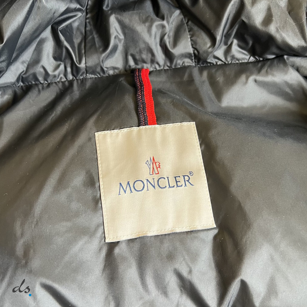 Moncler Marrionnier Long Down Jacket Black (5)
