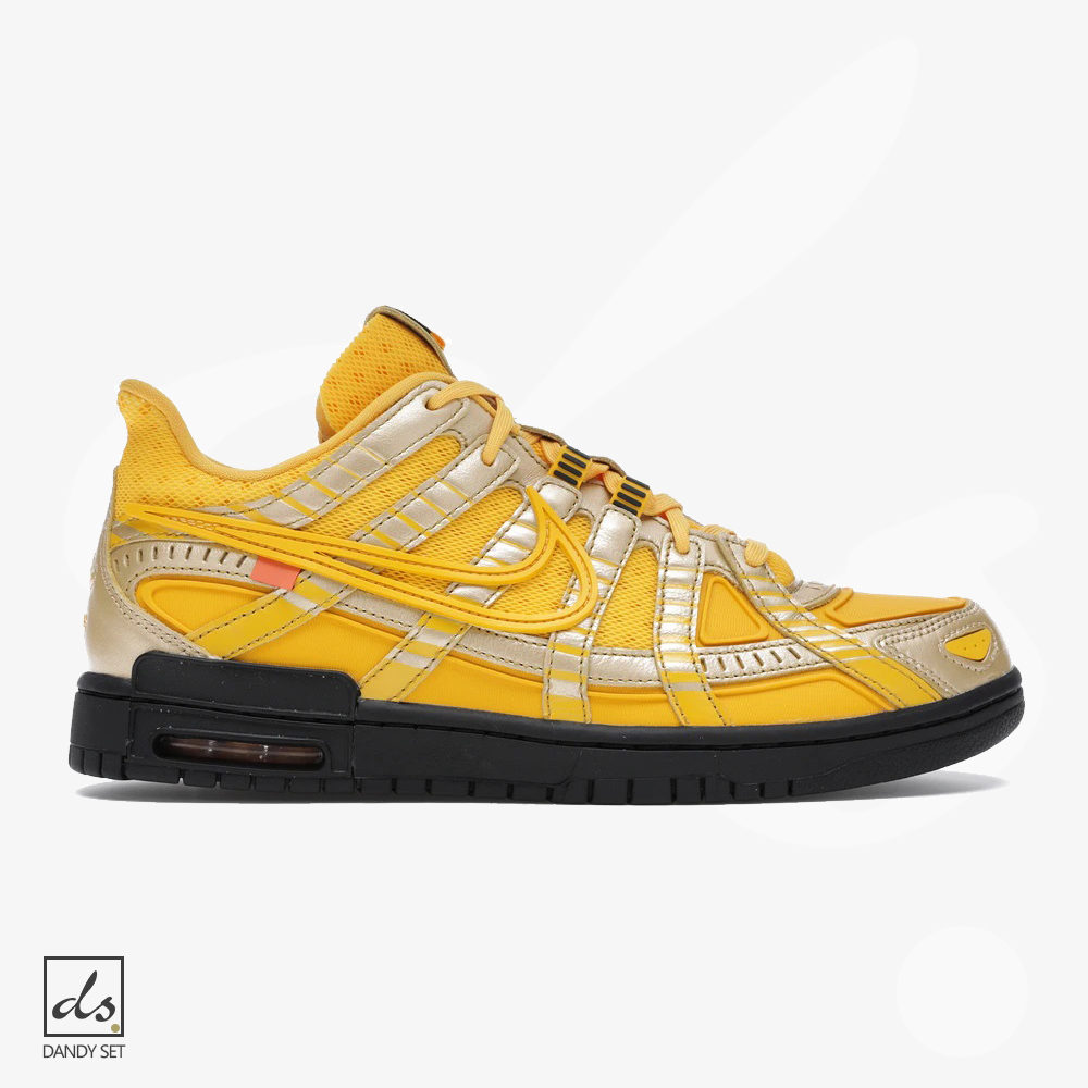 Nike Air Rubber Dunk Off-White University Gold (1)
