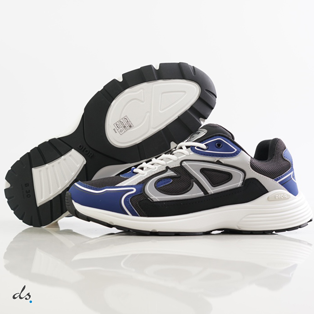 DIOR B30 SNEAKER BLACK AND NAVY (5)