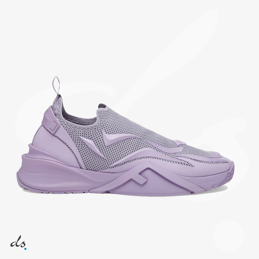 Fendi Flow Lilac mesh running sneakers (1)