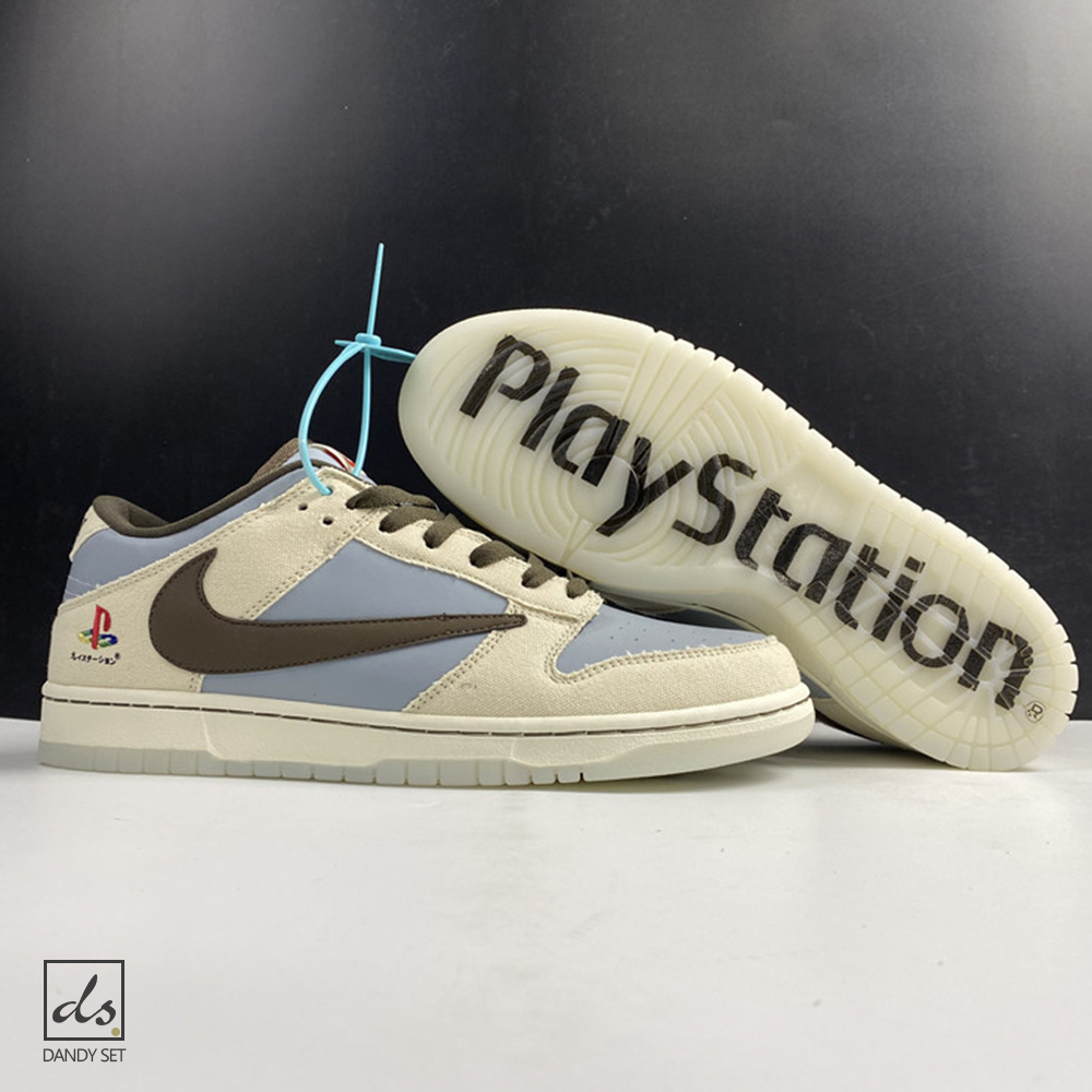 Observation To position Glimpse Nike Dunk Low Travis Scott x Playstation