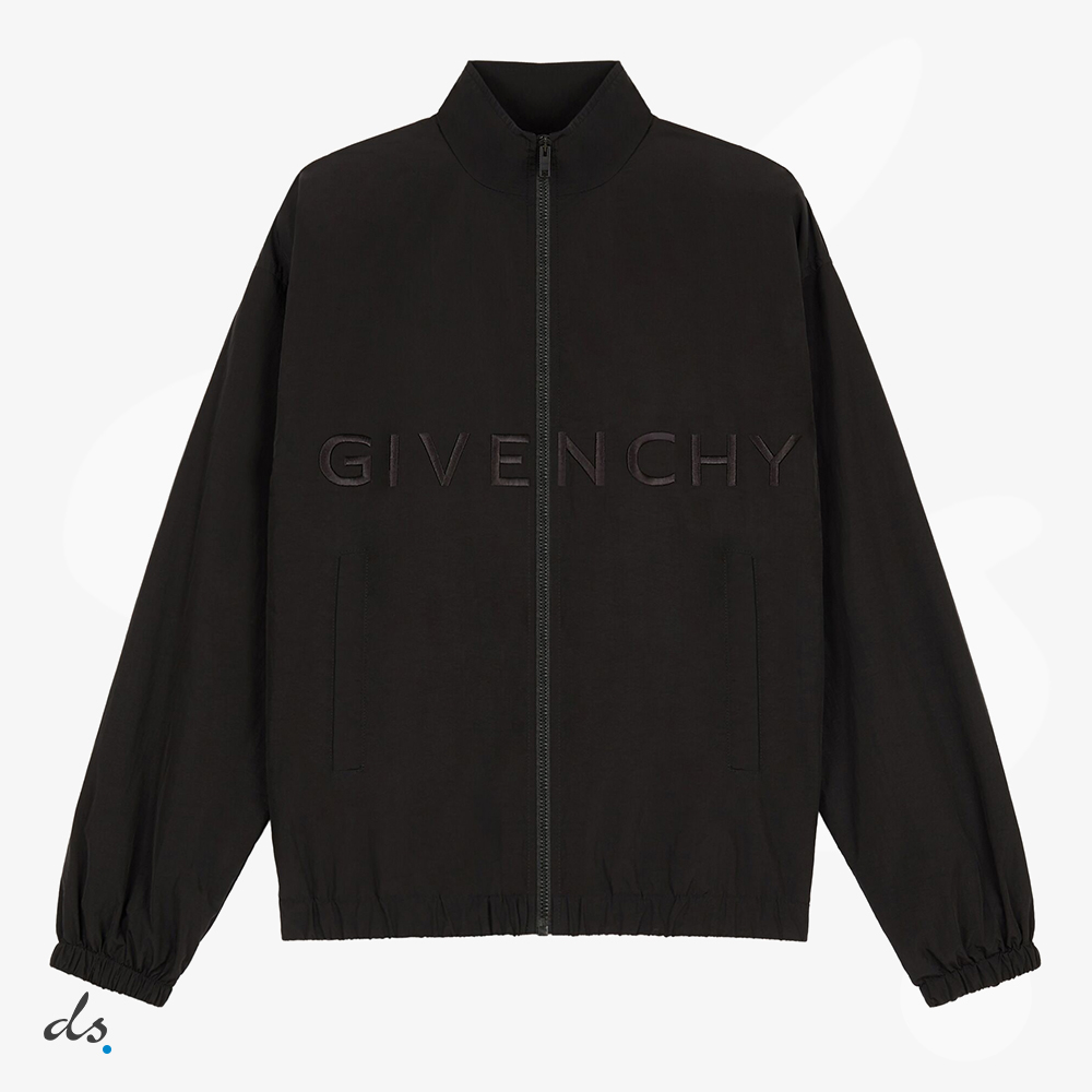 GIVENCHY Jogger vest in GIVENCHY 4G embroidered nylon Black (1)