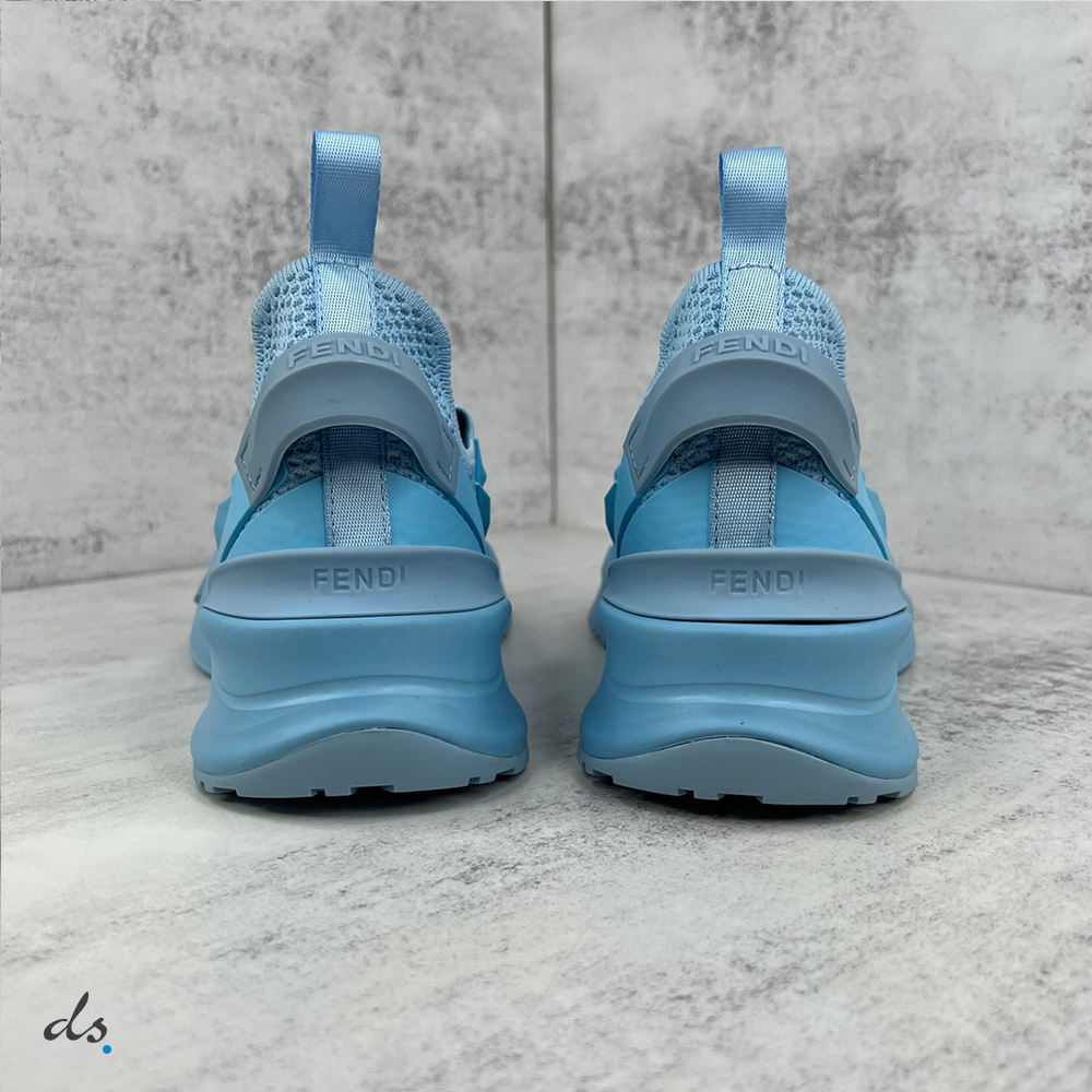 Fendi Flow Light blue mesh running sneakers (7)
