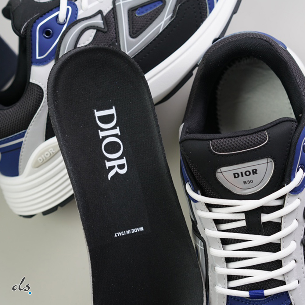 DIOR B30 SNEAKER BLACK AND NAVY (7)