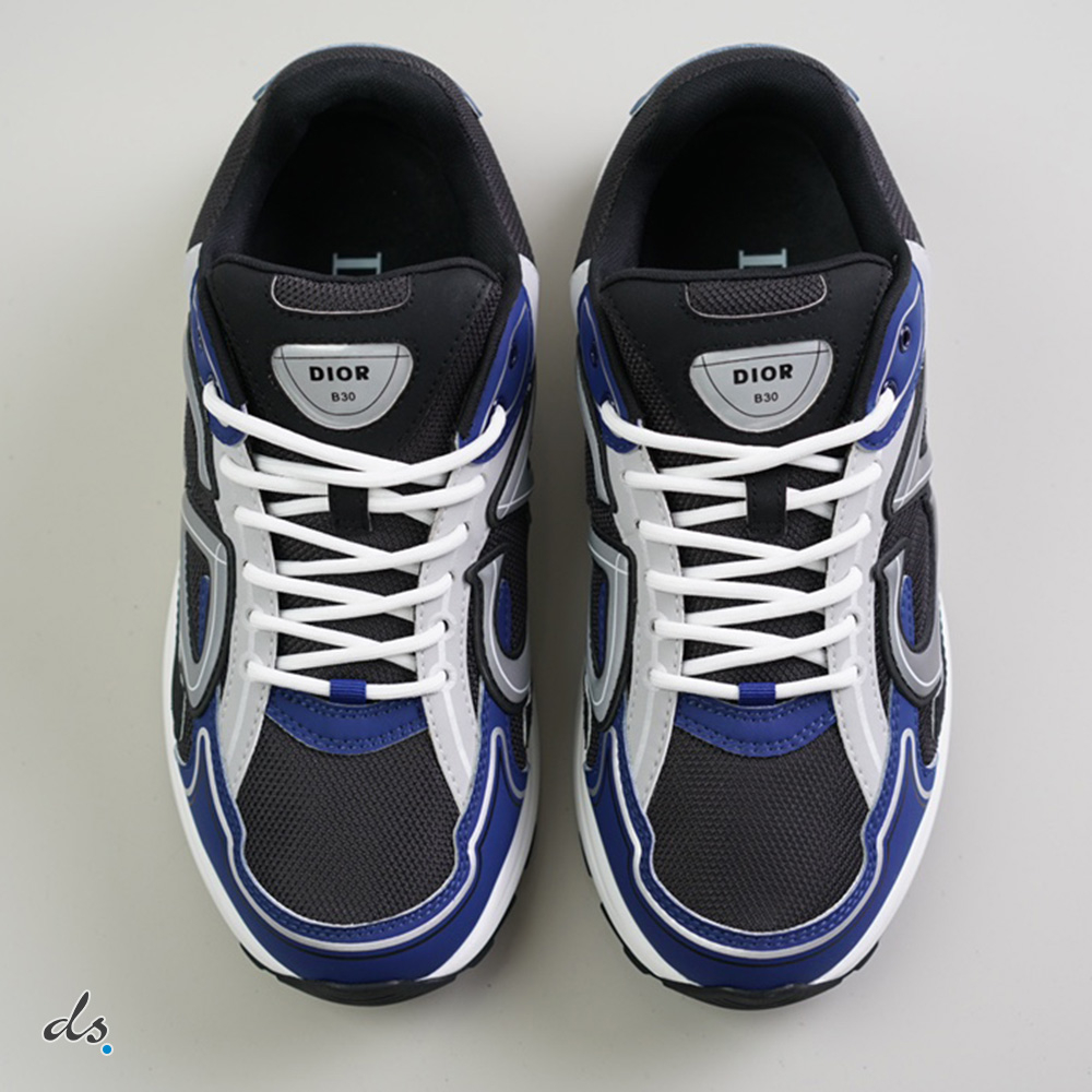 DIOR B30 SNEAKER BLACK AND NAVY (3)