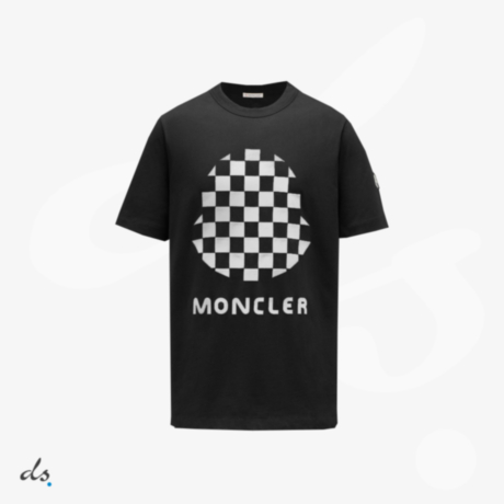 Moncler Checked Logo T-Shirt